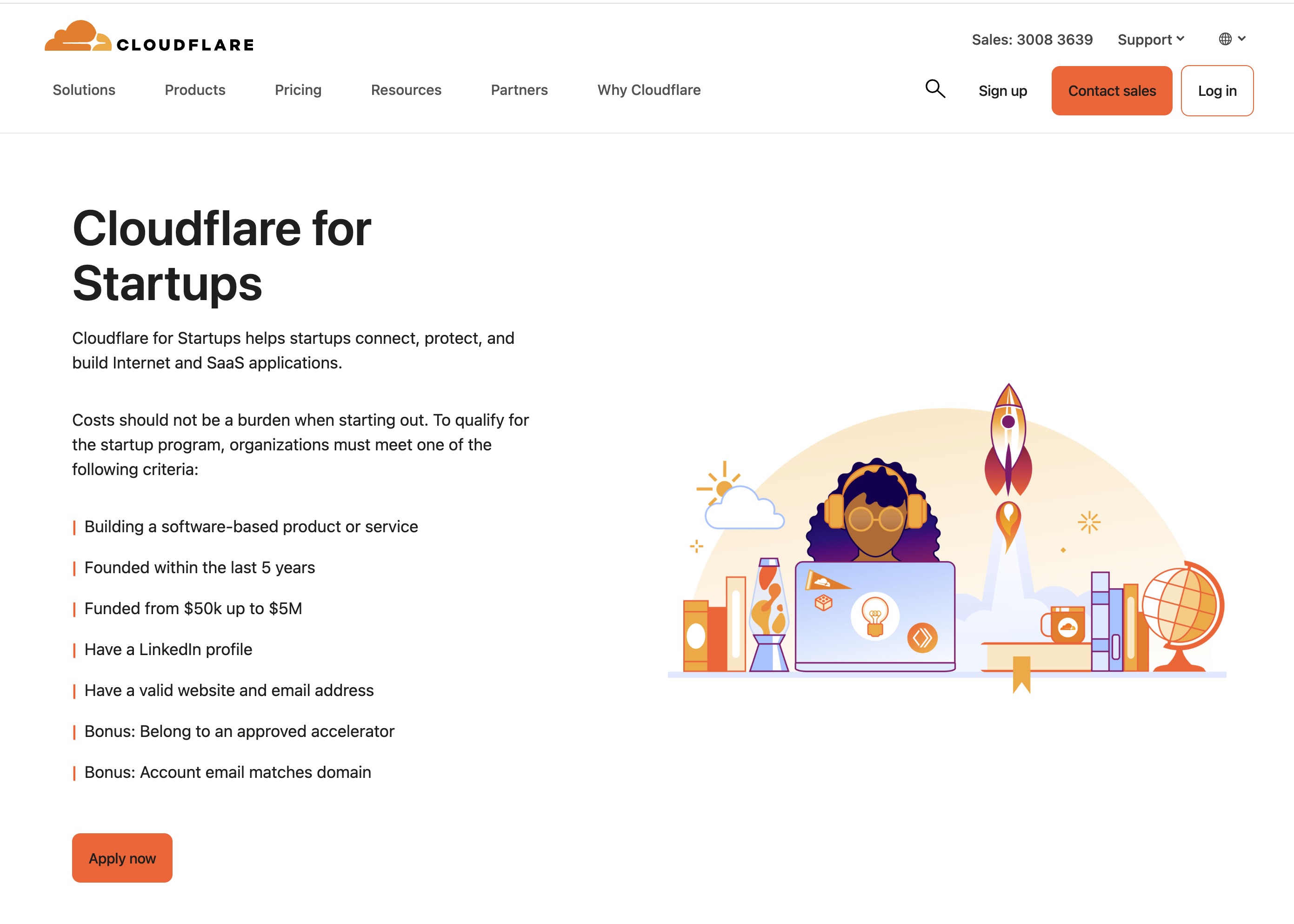 Cloudflare 创业扶持计划申请经验